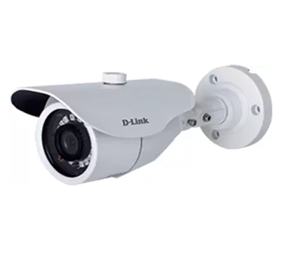 d-link (dcs-f1711) 1mp hd day & night fixed bullet camera with 30m of ir range (white)